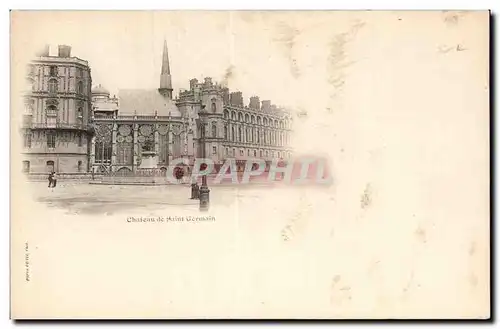 Cartes postales Saint Germain en Laye le chateau