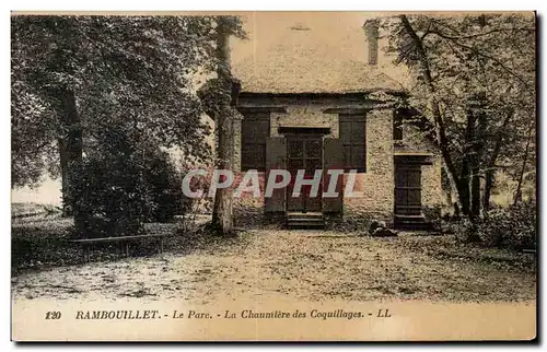 Ansichtskarte AK Rambouillet Le parc La chaumiere des coquillages