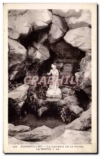 Cartes postales Rambouillet La laiterie de la reine la grotte