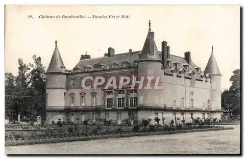 Cartes postales Rambouillet Le chateau