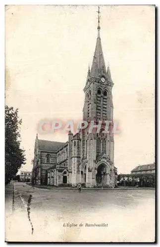 Cartes postales Rambouillet Eglise