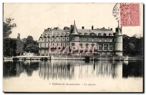 Cartes postales Chateau de Rambouillet Vue des iles