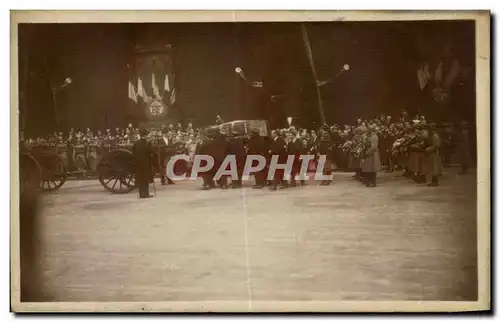 Ansichtskarte AK Militaria Funerailles du Marechal Foch 26 mars 1929 Notre Dame Le corps porte sur la ffut