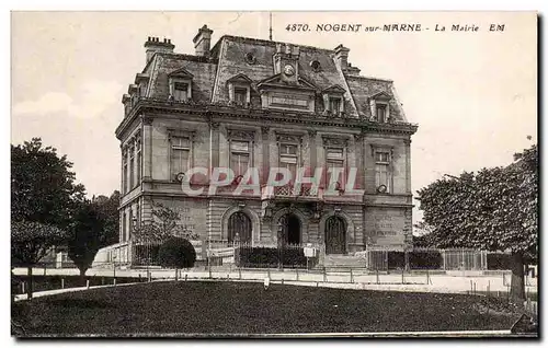 Cartes postales Nogent sur Marne La mairie