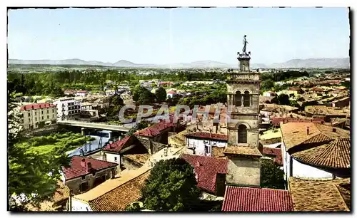 Cartes postales moderne Montelimar Les Carmes La vierge et l eglise des vieillards