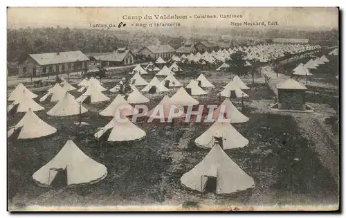 Ansichtskarte AK Militaria Camp du valdahon Cuisines cantines Regiment d infanterie