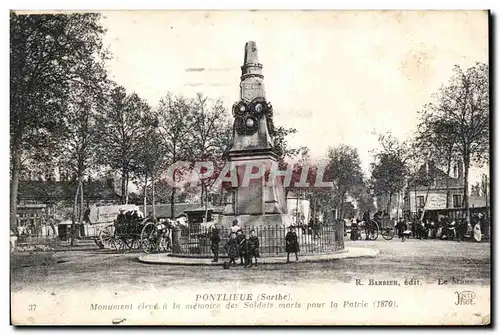 Pontlieue - Monument aux Morts La Place - Cartes postales