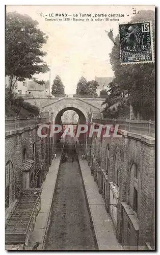 Le Mans - Le Tunnel - Partie Centrale - Ansichtskarte AK