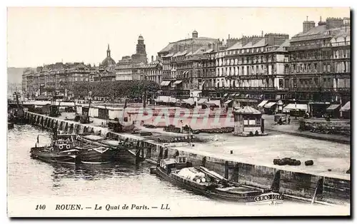 Rouen - Le Quai de Paris - Cartes postales