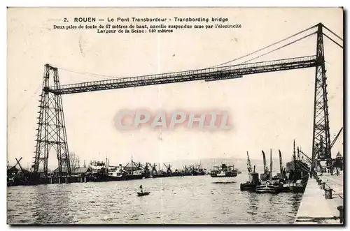 Rouen - Le Pont Transbordeur - Cartes postales