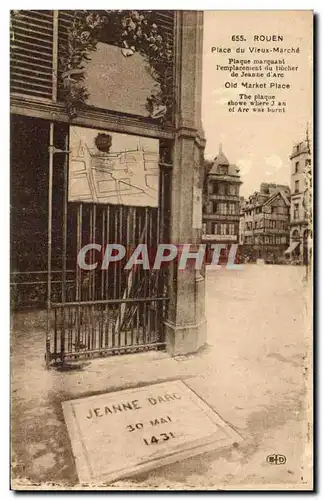 Rouen - Place de Vieux Marche - Cartes postales