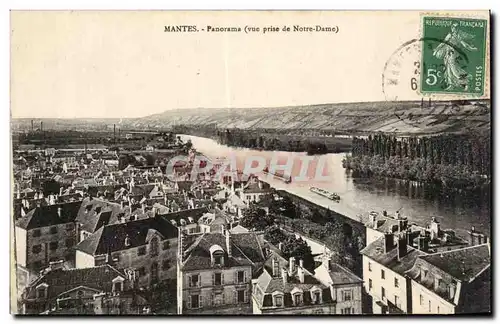 Mantes - Panorama - Cartes postales