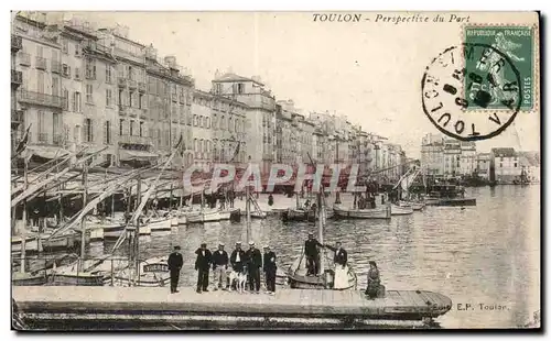 Toulon - Perspective du Port - Cartes postales