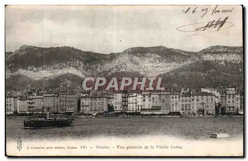 Toulon - Vue Generale de la Vieille Darse - Ansichtskarte AK