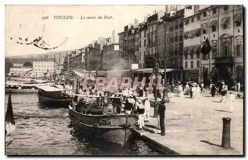 Toulon - Le carre du Port Bateau - Cartes postales