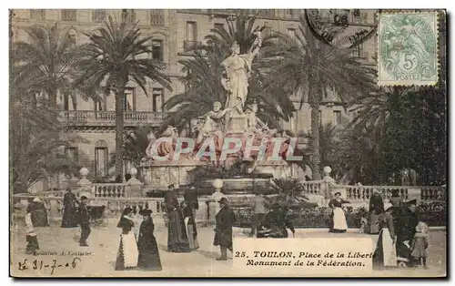 Toulon - Place de la Liberte - Cartes postales