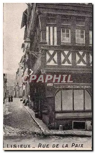 Lisieux - Rue de la Paix - Cartes postales