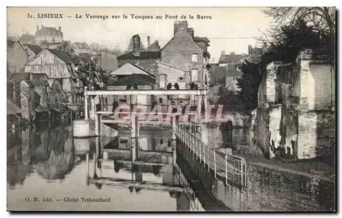 Lisieux - Le Vannage sur la Touques au Pont de la Barre - Cartes postales