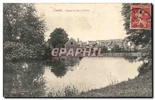 Orbec - Etang et Coin d Orbec - Cartes postales