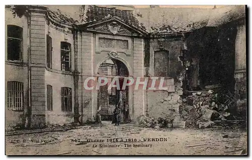 Cartes postales Militaria Verdun Le seminaire