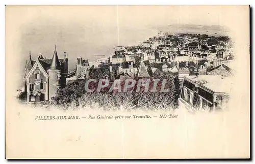 Villers sur Mer - Vue Generale prise sur Trouville - Ansichtskarte AK