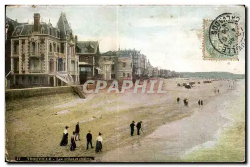 Trouville - Les Villas et Chalets - Ansichtskarte AK