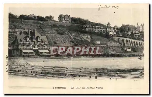 Trouville - La Cote des Roches Noires - Cartes postales