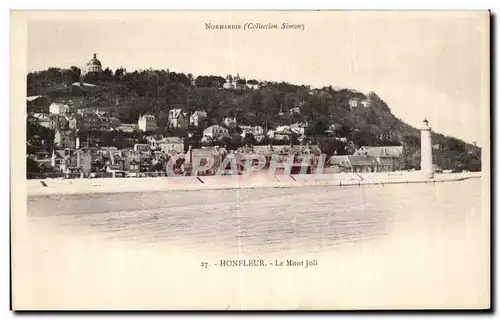 Honfleur - Le Mont Joli - Ansichtskarte AK