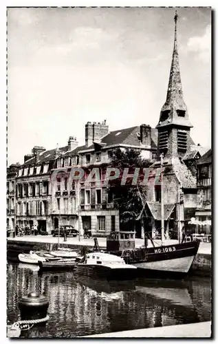 Honfleur - Le Vieux Bassin et le Musee - Cartes postales moderne