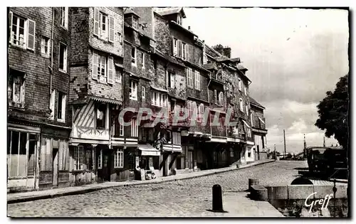 Honfleur - Eglise Sainte Catherine - Le Quai - Vieilles Maisons - Ansichtskarte AK