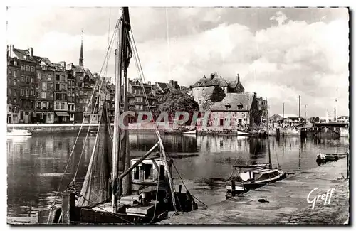 Honfleur - Le Vieux Bassin et la Lieutenance - Cartes postales moderne