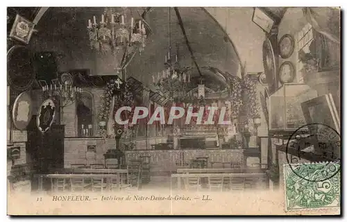 Honfleur - Interieur de Notre Dame de Grace - Cartes postales