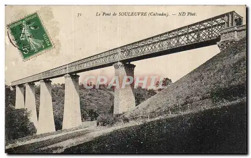 Cartes postales Le pont de Souleuvre