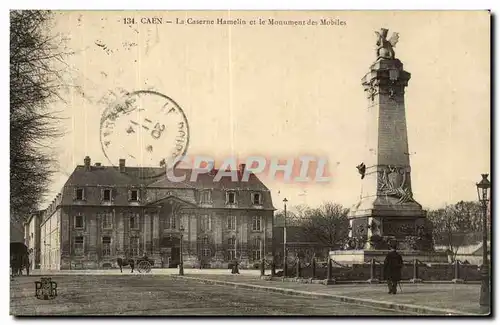 Caen - La Caserne Hamelin et le Monument des Mobiles - Cartes postales