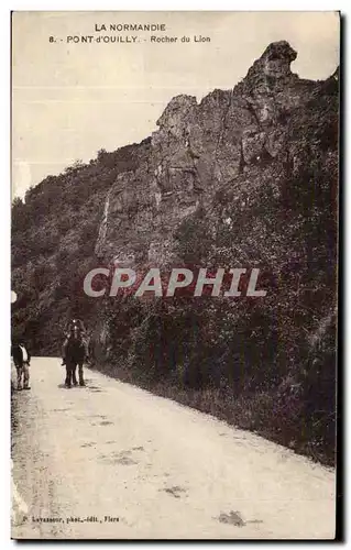Pont d Ouilly - Rocher du Lion - Ansichtskarte AK Cheval Horse