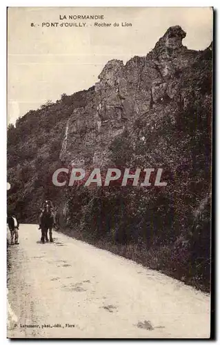 Pont d Ouilly - Rocher du Lion - Cartes postales Cheval Horse