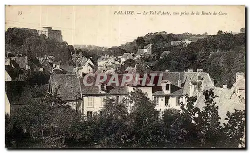 Falaise - Le Val d Ante - Vue prise de la Route de Caen - Ansichtskarte AK