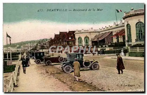 Deauville - Boulevard de la Mer - Cartes postales