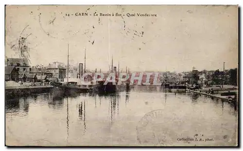 Caen - Le Bassin a flot - Quai Vendeuvre - Cartes postales