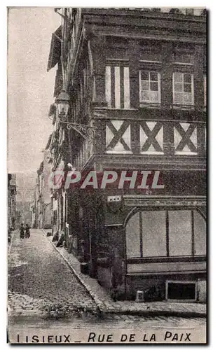 Lisieux - Rue de la Paix - Cartes postales