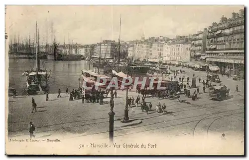 Marseille - Vue Generale du Port - Cartes postales