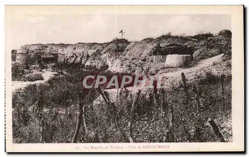 Ansichtskarte AK Militaria La bataille de Verdun Fort de Douaumont