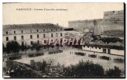 Cartes postales Marseille Caserne d Aurelles