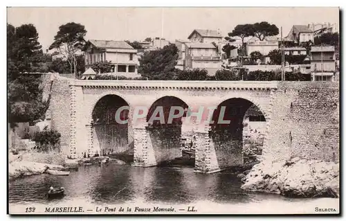 Cartes postales Marseille Le pont de la fausse monnaie