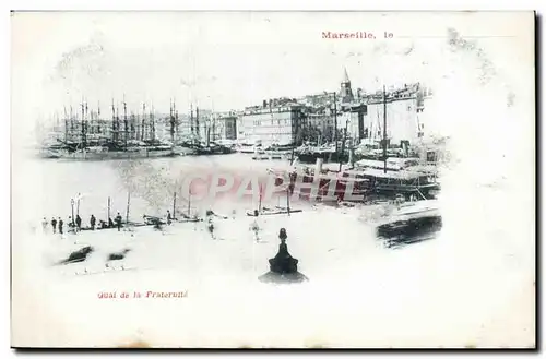 Cartes postales Marseille Quai de la Fraternite