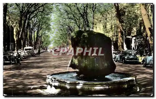 Cartes postales moderne Aix en provence Fontaine thermale sur le Cours Mirabeau