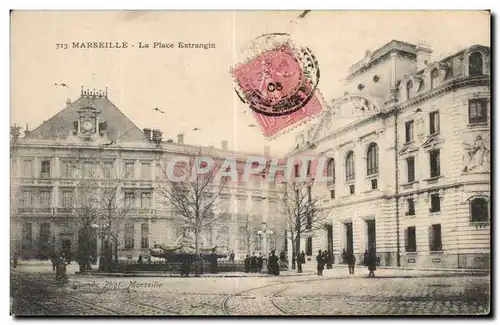 Marseille - La Place Estrangin - Cartes postales