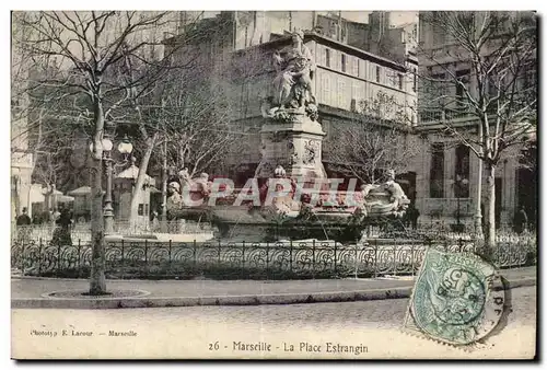 Marseille - La Place Estrangin - Cartes postales