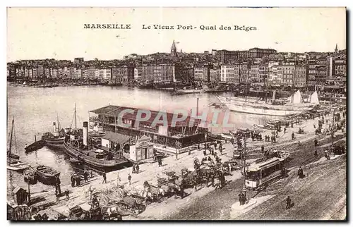 Marseille - Le Vieux Port - Quai des Belges - Cartes postales