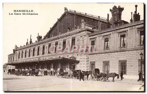 Marseille - La Gare St Charles - Cartes postales